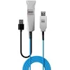 USB Kabelis - LINDY Šviesolaidinis USB 3.0 Laidas, 5Gbps, 30 m, Mėlynas