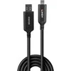 USB Laidas - LINDY USB 3.2 Tipo A į C Hibridinis Laidas, 5Gbps, PVC Danga, 50 m, Juodas