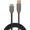 USB Kabelis - LINDY Anthra Line USB 3.2 Type A į Micro-B Laidas, M/M, 5Gbps, 1 m, Juodas