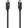 Thunderbolt Laidas - LINDY Thunderbolt 5 Laidas, 40Gbps, 100W PD, 1 m, Juodas
