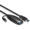 USB Prailginimo Laidas - LINDY USB 3.0 Aktyvus Prailginimo Laidas 15 m 5 Gbps Duomenų Perdavimas