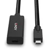 USB Prailginimo Laidas - LINDY USB 3.2 Type C Aktyvus Prailginimo Laidas, M/F, 10Gbps, Duomenų Perdavimas, 5 m
