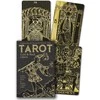 Lo Scarabeo Tarot Gold And Juodas Edition Taro Kortos