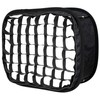 Lubinis šviestuvas Apšvietimo Įranga - MITOYA Softbox 37x45cm LED Panelei su Tinkleliu ir Dangteliu