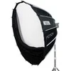 Lubinis šviestuvas Apšvietimo Įranga - MITOYA MOTION Softbox 120cm Montavimas