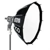 Lubinis šviestuvas Apšvietimo Įranga - MITOYA PICO Softbox 65cm BOWENS Adapteris su Tinklu