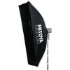 Lubinis šviestuvas Apšvietimo Įranga - MITOYA MOTION STRIP 30x120cm Softbox su Tinkleliu [Bowens]