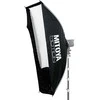 Lubinis šviestuvas Apšvietimo Įranga - MITOYA MOTION STRIP 30x120cm Softbox su Tinkleliu [Bowens]