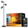 Lubinis šviestuvas Išmanioji Grindų Lempa - Govee Tree RGBWW LED, Wi-Fi & Bluetooth, Balso Valdymas, Juoda