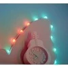 Kalėdinė girlianda Twinkly Heart - Shaped 200 RGB LED USB- C, žalios spalvos laidas