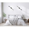 Sieninis šviestuvas LED Sieninė Lempa - Activejet AJE-GINO 14W 4000K Juoda