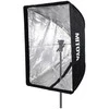 Lubinis šviestuvas Apšvietimo Įranga - MITOYA EASY Softbox 50x70cm Greitas Surinkimas Sidabrinis Atspindintis