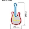 ActiveJet Aktyvuota neoninė LED AJE-NEON GITARA