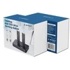 „Gembird DD2-U3M2“ darbalaukio dviejų diskų USB Type-C M.2 NVME (ir SATA) SSD prijungimo stotelė, juoda