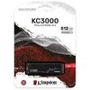 M.2 SSD - Kingston Technology 512 GB KC3000 NVMe SSD