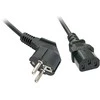 Maitinimo Laidas - LINDY Schuko Kištukas į C13, 5m, 10A/250V, Varis, PVC, Juodas