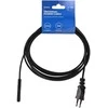 Maitinimo Kabelis - SAVIO CL-105 2-Pin 3m 250V 2.5A Juodas