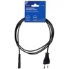 Maitinimo Laidas - SAVIO CL-100 1.8m IEC Type E C7 2.5A Juodas