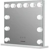 Makiažo veidrodis su LED apšvietimu Humanas HS-HM02 (Baltas)