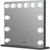 Makiažo veidrodis su LED apšvietimu Humanas HS-HM02 (Juodas)