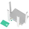 Maršrutizatorius - Keenetic Explorer 4G AC1200 Mesh Wi-Fi 5 4-Port Smart Switch Balta/Pilka