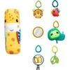Lavinamasis kilimėlis Fisher-Price 3-in-1 Rainforest Sensory Gym, su atogrąžų miško gyvūnais (FPHJW08)
