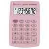 Men's Vector Vector KAV VC-210 PK pocket skaičiuotuvas, 8 digits, 64x98.5 mm, light pink