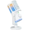 Mikrofonas - Fifine AM6 USB kondensatorinis kardioidinis RGB baltas