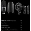 Mikrofonas - Godox UMic10 USB kondensatorinis kardioidinis su ausinių jungtimi ir pop filtru