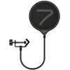Mikrofono Priedas - 7ryms Pop Filtras Dvigubo Sluoksnio Nailono Tinklelis 13.5 cm