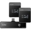Mikrofono sistema - Godox MoveLink UC2 USB C belaidė mikrofono sistema su 2 siųstuvais