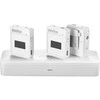 Mikrofonų sistema - Godox MoveLink II M2 Wireless, 2 siųstuvai, 100m nuotolis, balta