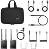 Mikrofonų sistema - Godox WMicS1 Pro Kit 1 Dual Channel Wireless Lavalier Juodas
