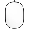 Mitoya Fotografijos Reflektorius - 7-in-1 Ovalus 90x120cm Baltas Sidabrinis Auksinis Žalias Mėlynas