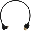 Mitoya HDMI Laidas - HDMI į Micro HDMI Dešinės Pusės 30cm 8K @ 60Hz 4K @ 120Hz