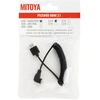 Mitoya HDMI Laidas - Micro HDMI 50cm Spiral 8K 60Hz 4K 120Hz Auksu Padengtas