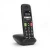 Belaidis Telefonas - Gigaset E290 Dideli Mygtukai, Atsakiklis, Skambučių Blokavimas, Juodas