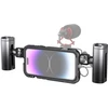 Mobilus Vaizdo Narvas - SmallRig 4078 Dviejų Rankų Rinkinys iPhone 14 Pro Max Juodas