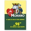 Modiano ''98'' Pokerio Kortos (raudonos)