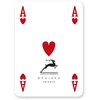 Modiano Poker Club F/N Žaidimų Kortos (Raudonos)