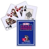 Modiano Texas Poker Hold Em Jumbo Index Žaidimų Kortos (Mėlynos)
