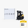 Modulinis Išmanus Žaislas - Bambu Lab CyberBrick ZK006 3D Spausdinamas Transporto Rinkinys Juodas