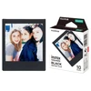 Momentinių Nuotraukų Rėmai - Fujifilm Instax SQUARE Blizgus Juodas Rėmelis 10 Vnt Juodas