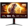 Monitorius - AOC G4 Q27G4ZD 27" QD-OLED 2560x1440 280Hz Juoda, Raudona