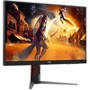 Monitorius - AOC G4 Q27G4ZD 27" QD-OLED 2560x1440 280Hz Juoda, Raudona