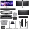 Monitorius - Dell P3426WEV 34" WQHD lenktas su internetine kamera, juodas