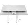 Lenovo L27-45 computer monitorius 68.6 cm (27") 1920 x 1080 pikselių Full HD LED Pilkas