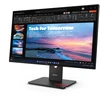 Monitorius - Lenovo ThinkVision T27QD-40 27" 2K QHD 120Hz HDMI/DP/USB-C Juodas