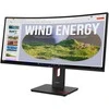 Monitorius Lenovo ThinkVision T34WD-40 LED ekranas 86.4 cm (34") 3440 x 1440 pikselių Wide Quad HD+ Juodas