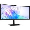 Monitorius Samsung ViewFinity S6 S65VC QHD LS34C652VAUXEN/Curved/Ultra WQHD/21:9/350 cd/㎡/USB Type-C/Adaptive image/100 Hz refresh rate